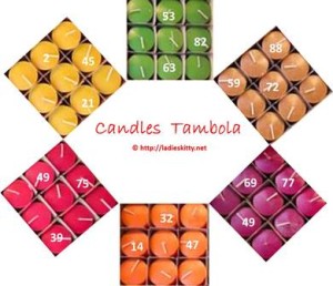 candles tambola