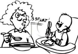 baby shower feeding game